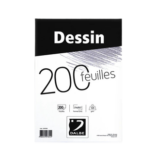 Bloc Eco Dessin 125g/m²