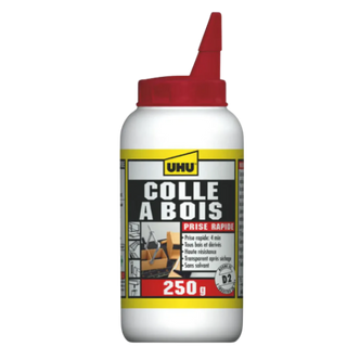 Colle à bois UHU prise rapide