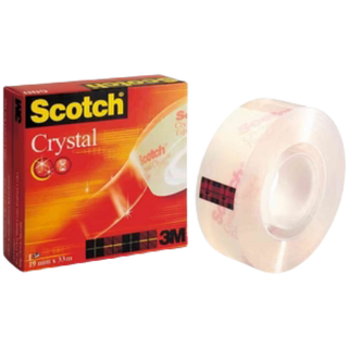 Ruban Scotch "CRYSTAL" 19mm*33M
