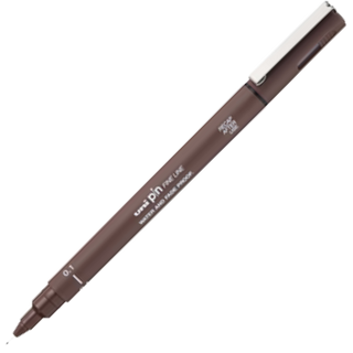 Feutres calibrés UNIPIN